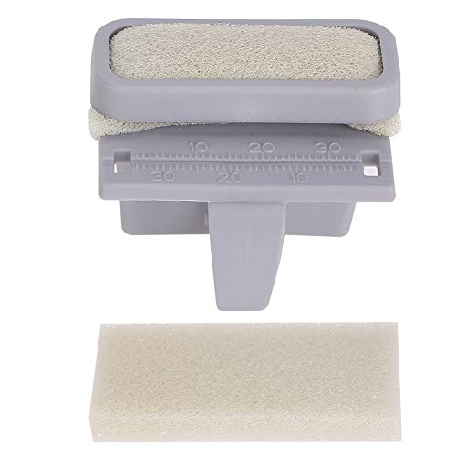 Endo Boquite Lineal für Karneval, 2 Farben, endodontische Dateien, Messlineal, Mundreinigungslineal mit Fingerring (grau) von Boquite