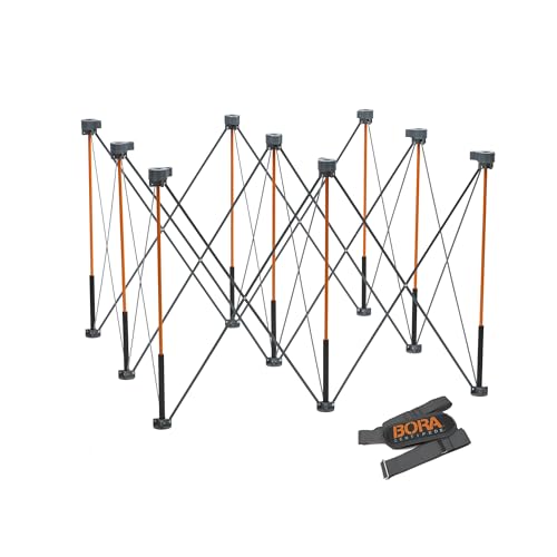 BORA Centipede CT9 Tragbarer Arbeitsständer, 1,2 x 1,2 x 91,4 cm, 9 Streben, inklusive Tragegurt, 1,2 x 1,2 x 91,4 cm BORA Centipede CT9 Tragbarer Arbeitsständer, 1,2 x 1,2 x 91,4 cm, 9 Streben, inklusive Tragegurt, 1,2 x 1,2 x 91,4 cm von BORA