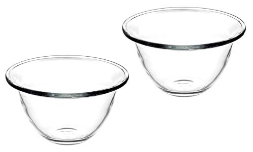 Borcam Glasschale 17cm - 2er Set - aus hitzebeständigem Glas Borcam Glasschale 17cm - 2er Set - aus hitzebeständigem Glas von Borcam