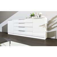 borchardt Möbel Kommode "Oliva", Breite 200 cm, mit 4 Schubkästen von Borchardt Möbel