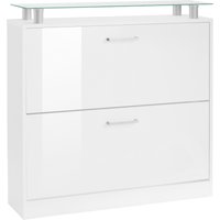 borchardt Möbel Schuhschrank "Finn" Breite 89 cm, mit Glasablage von Borchardt Möbel