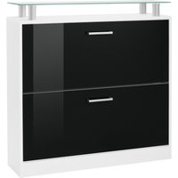 borchardt Möbel Schuhschrank "Finn", Breite 89 cm, mit Glasablage von Borchardt Möbel