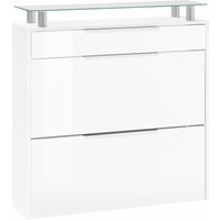 borchardt Möbel Schuhschrank "Oliva", Breite 89 cm, hängend, mit 2 Doppeltrommel und 1 Schubkasten von Borchardt Möbel