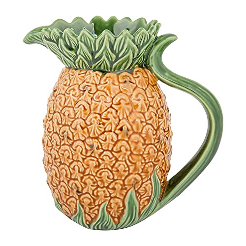 Bordallo Pinheiro Ananas-Krug aus Steingut von Bordallo Pinheiro