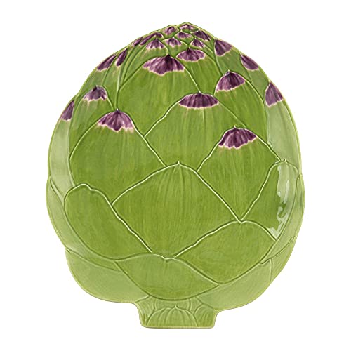 Bordallo Pinheiro Artichoke Platte 41 Large grün von Bordallo Pinheiro