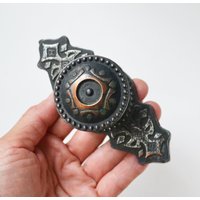 Vintage Türknäufe Mit Schildern Innentürgriff von BorderlessVintage