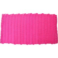 Hot Pink - Handgewebter Seil Türmatte Teppich Veteran Made von BoredParacord