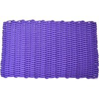 Lila - Handgewebte Seil Türmatte Teppich Veteran Made von BoredParacord