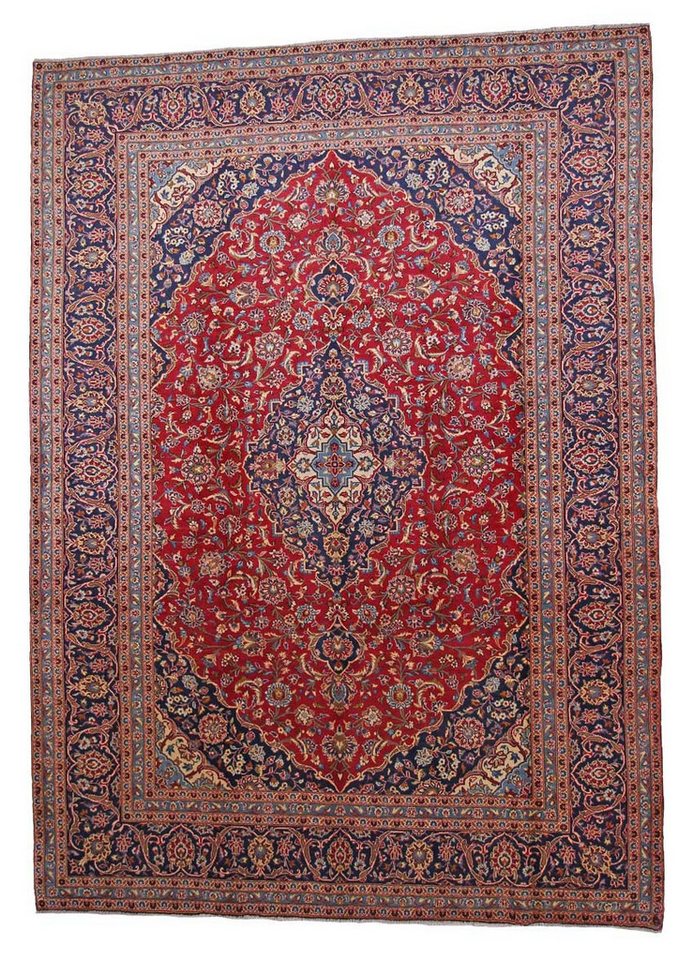 Borento Orientteppich Perserteppich Keshan 344 x 247 cm, rechteckig, Handgeknüpft von Borento