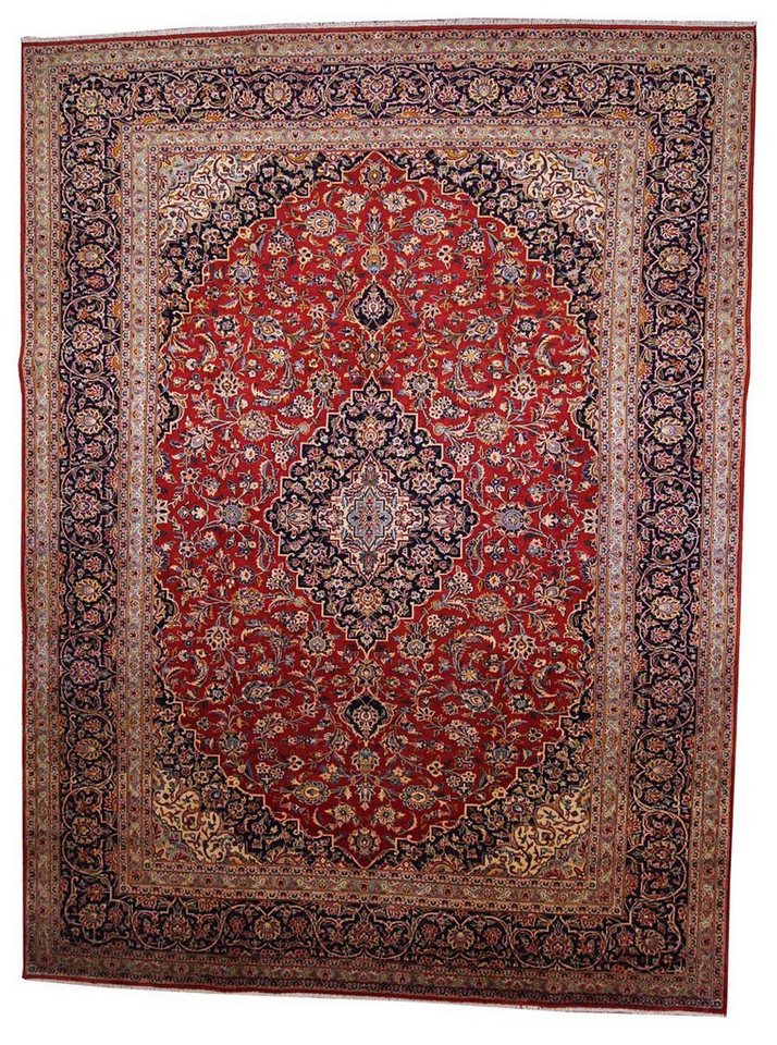 Borento Orientteppich Perserteppich Keshan 349 x 258 cm, rechteckig, Handgeknüpft von Borento