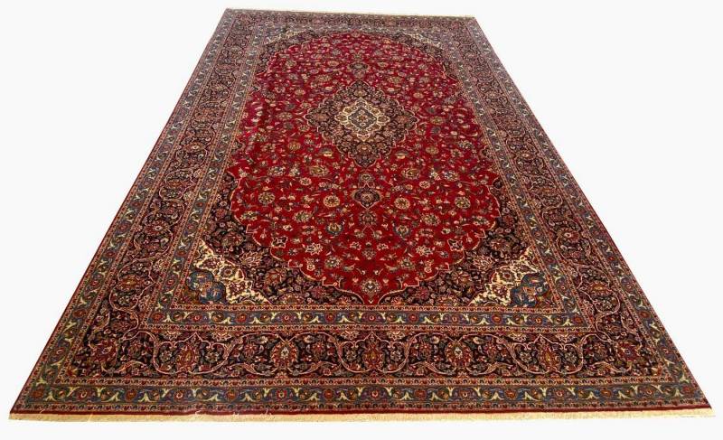 Borento Orientteppich Perserteppich Keshan 552 x 355 cm, rechteckig, Handgeknüpft Borento Orientteppich Perserteppich Keshan 552 x 355 cm, rechteckig, Handgeknüpft von Borento