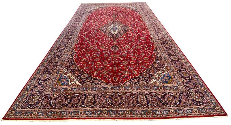 Borento Orientteppich Perserteppich Keshan 690 x 401 cm, rechteckig, Handgeknüpft Borento Orientteppich Perserteppich Keshan 690 x 401 cm, rechteckig, Handgeknüpft von Borento