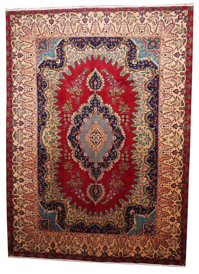 Borento Orientteppich Perserteppich Täbris 346 x 250 cm, rechteckig, Handgeknüpft Borento Orientteppich Perserteppich Täbris 346 x 250 cm, rechteckig, Handgeknüpft von Borento