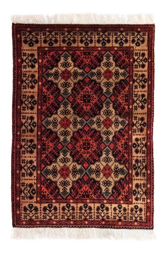 Orientteppich Perserteppich Ariana Ziegler Samarkand 144 x 98 cm, Borento, rechteckig, Höhe: 5 mm, Handgeknüpft von Borento