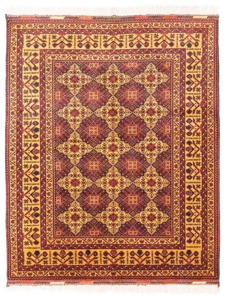 Orientteppich Perserteppich Ariana Ziegler Samarkand 190 x 152 cm, Borento, rechteckig, Höhe: 5 mm, Handgeknüpft von Borento