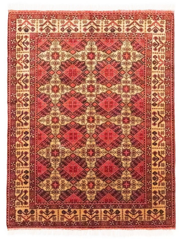 Orientteppich Perserteppich Ariana Ziegler Samarkand 202 x 152 cm, Borento, rechteckig, Höhe: 5 mm, Handgeknüpft von Borento