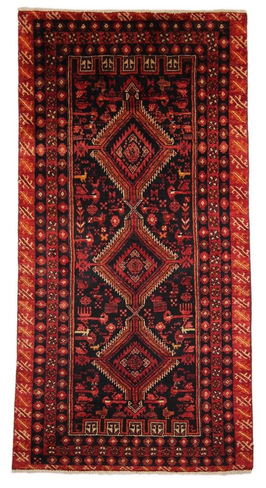 Orientteppich Perserteppich Belutsch 178 x 89 cm, Borento, rechteckig, Höhe: 5 mm, Handgeknüpft von Borento
