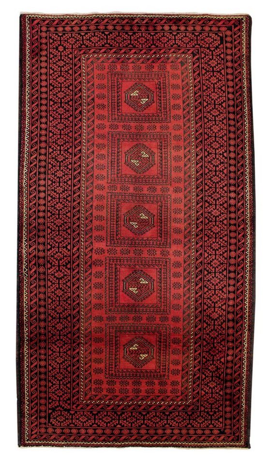 Orientteppich Perserteppich Belutsch 280 x 136 cm, Borento, rechteckig, Höhe: 6 mm, Handgeknüpft von Borento