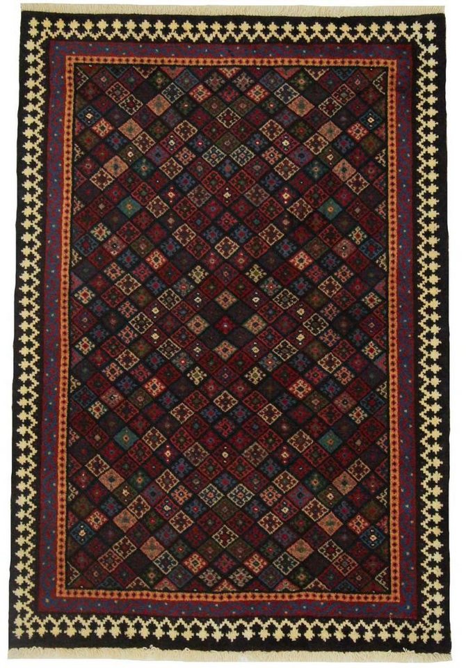 Orientteppich Perserteppich Gabbeh 151 x 105 cm, Borento, rechteckig, Handgeknüpft von Borento