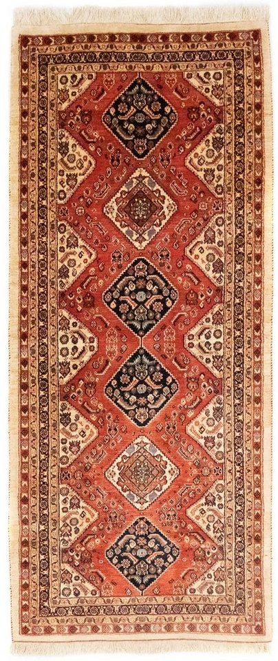 Orientteppich Perserteppich Ghashghai 249 x 96 cm, Borento, rechteckig, Höhe: 10 mm, Handgeknüpft von Borento