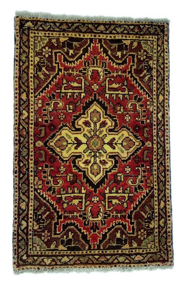 Orientteppich Perserteppich Hamadan 100 x 63 cm, Borento, rechteckig, Handgeknüpft von Borento