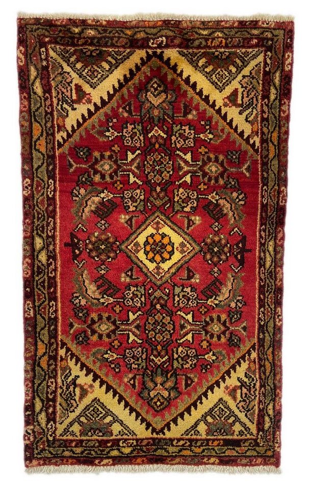 Orientteppich Perserteppich Hamadan 115 x 68 cm, Borento, rechteckig, Handgeknüpft von Borento