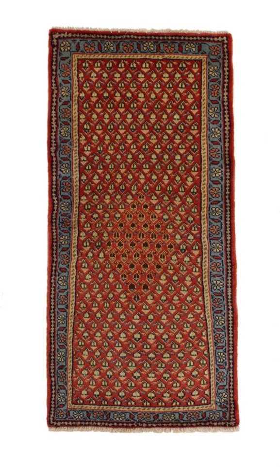 Orientteppich Perserteppich Hamadan 130 x 60 cm, Borento, rechteckig, Höhe: 10 mm, Handgeknüpft von Borento