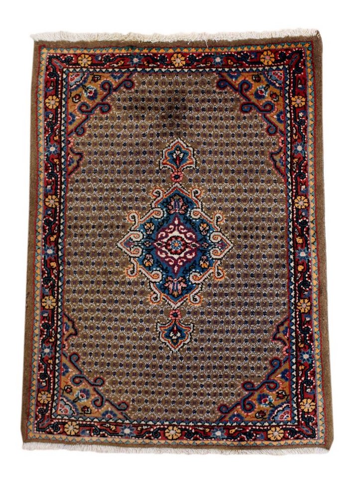 Orientteppich Perserteppich Hamadan 130 x 95 cm, Borento, rechteckig, Höhe: 10 mm, Handgeknüpft von Borento