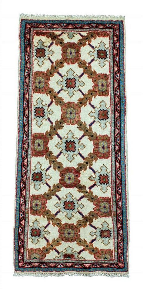 Orientteppich Perserteppich Hamadan 138 x 60 cm, Borento, rechteckig, Höhe: 10 mm, Handgeknüpft von Borento