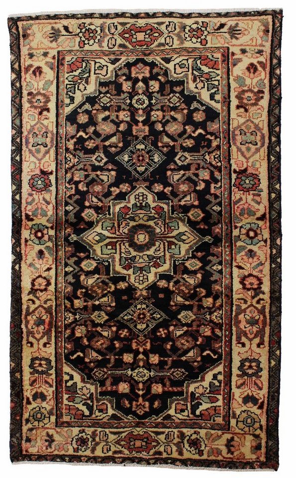 Orientteppich Perserteppich Hamadan 166 x 98 cm, Borento, rechteckig, Höhe: 10 mm, Handgeknüpft von Borento