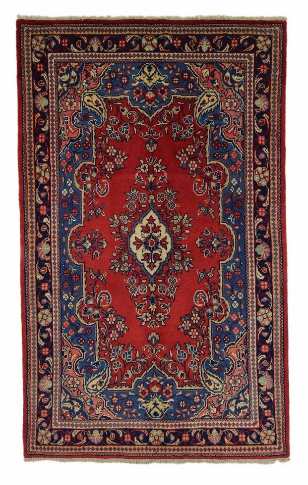 Orientteppich Perserteppich Hamadan 223 x 137 cm, Borento, rechteckig, Handgeknüpft von Borento