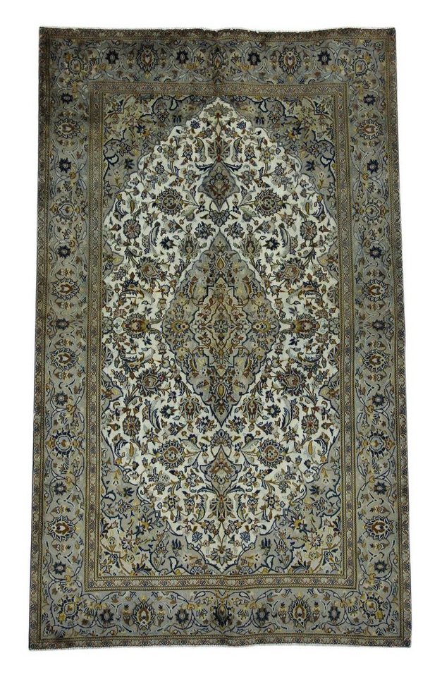 Orientteppich Perserteppich Keshan 210 x 128 cm, Borento, rechteckig, Handgeknüpft von Borento