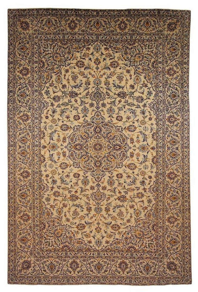 Orientteppich Perserteppich Keshan 348 x 233 cm, Borento, rechteckig, Höhe: 10 mm, Handgeknüpft von Borento