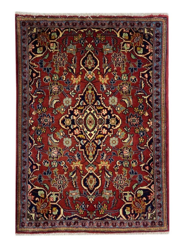 Orientteppich Perserteppich Keshan 86 x 62 cm, Borento, rechteckig, Handgeknüpft von Borento