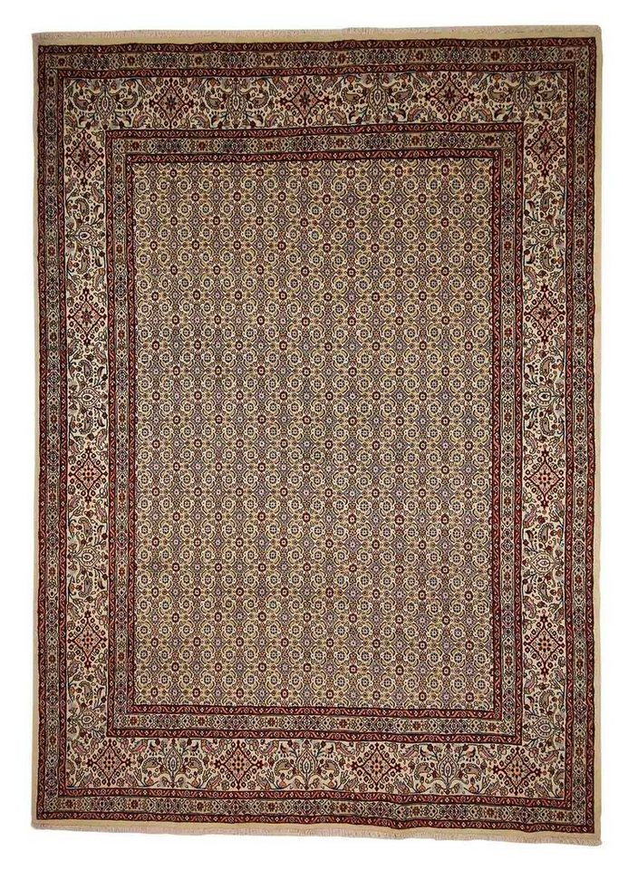 Orientteppich Perserteppich Moud 295 x 210 cm, Borento, rechteckig, Höhe: 12 mm, Handgeknüpft von Borento