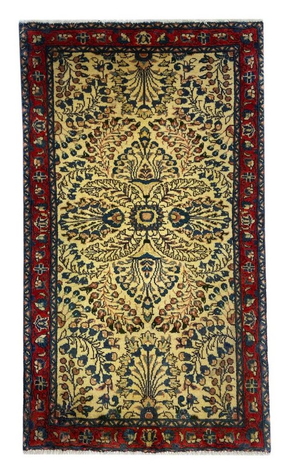 Orientteppich Perserteppich Sarough 108 x 63 cm, Borento, rechteckig, Handgeknüpft von Borento