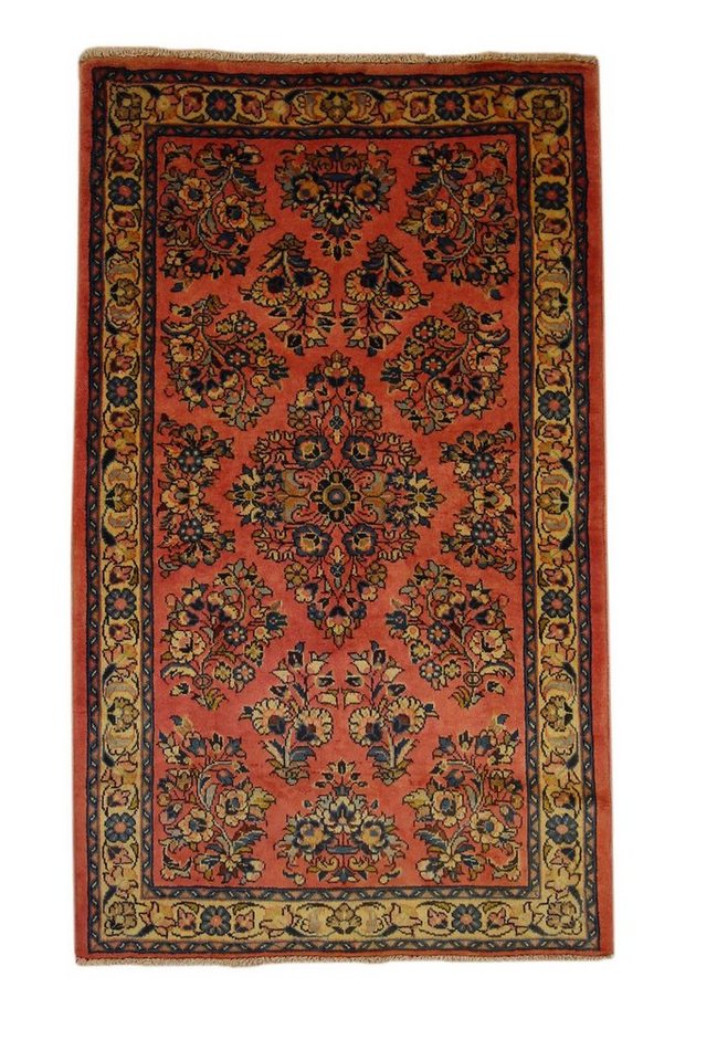 Orientteppich »Perserteppich Sarough 137 x 82 cm«, Borento, rechteckig, Höhe 12 mm, Handgeknüpft von Borento