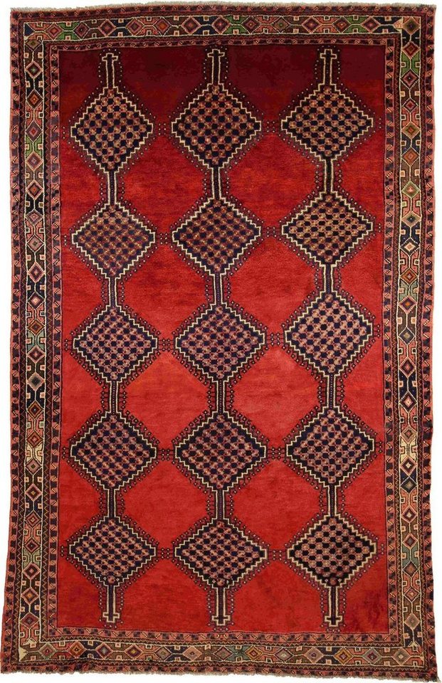 Orientteppich Perserteppich Shiraz 294 x 188 cm, Borento, rechteckig, Höhe: 10 mm, Handgeknüpft von Borento
