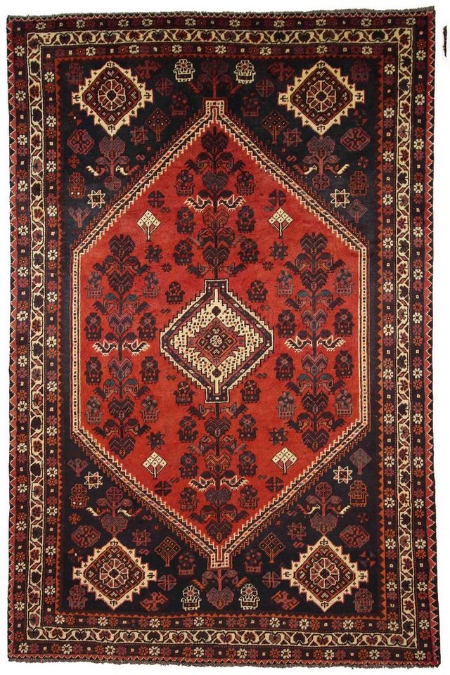 Orientteppich »Perserteppich Shiraz 303 x 198 cm«, Borento, rechteckig, Höhe 10 mm, Handgeknüpft von Borento
