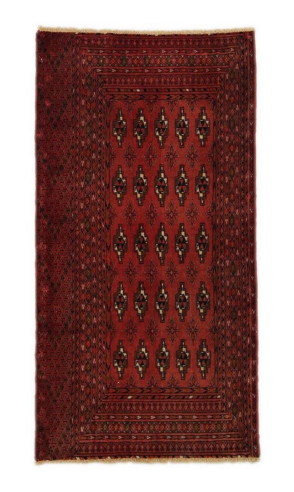 Orientteppich Perserteppich Turkman 130 x 68 cm, Borento, rechteckig, Handgeknüpft von Borento
