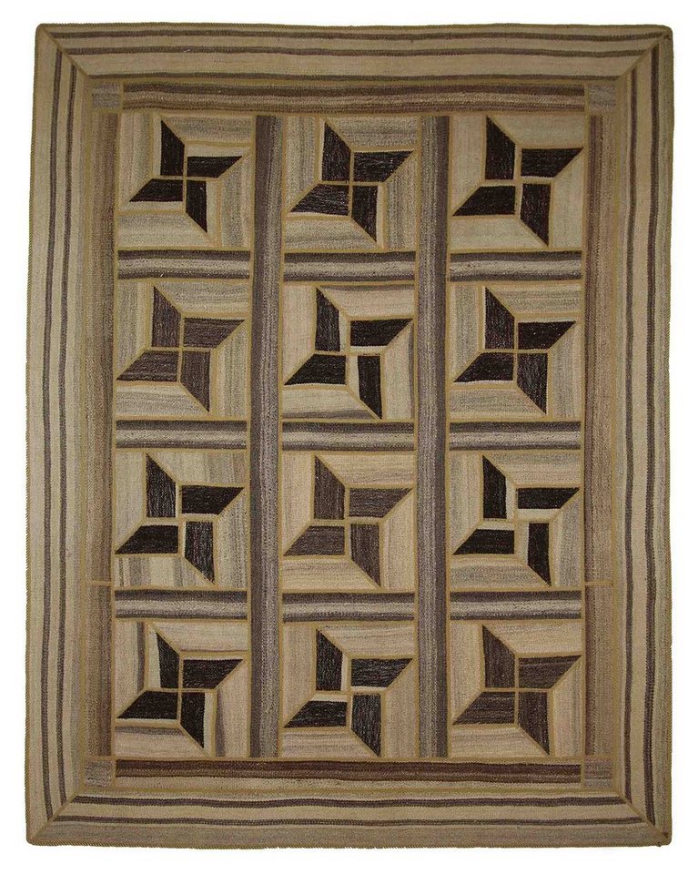 Teppich »Perserteppich Patchwork-Kelim 256 x 204 cm«, Borento, rechteckig, Höhe 4 mm, Handgewebt von Borento