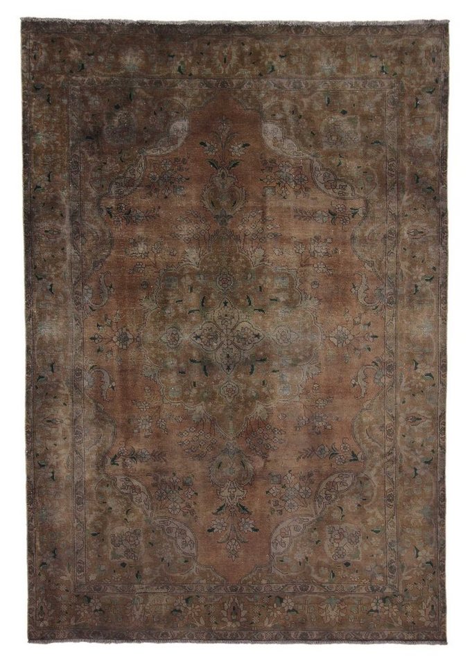 Teppich Perserteppich Vintage 285 x 197 cm, Borento, rechteckig, Höhe: 5 mm, Handgeknüpft von Borento