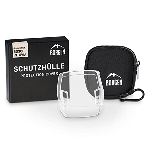 Borgen E-Bike Displayschutz geeignet für Bosch Intuvia Display BUI255 - Schutz vor Staub, Steinen und Wasser - Display Schutzhülle E-Bike Zubehör von Borgen