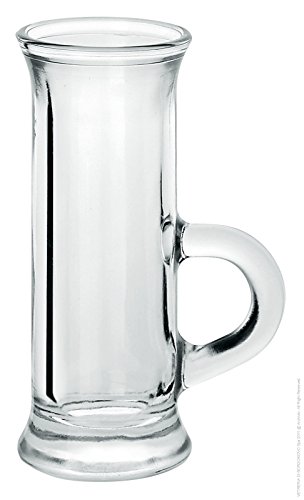 Borgonovo 6 Stück Shot Glas Tasse Wodka Amaro Polo 4,5 ml CE6/72 von Borgonovo