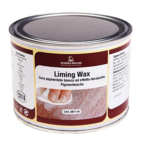 Liming Wax Kalkwachs Pigment Wachs weiss 375ml von BORMA WACHS