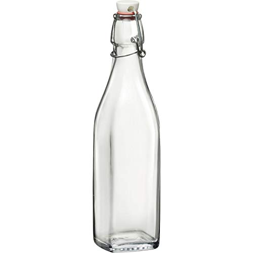 BORMIOLI ROCCO »Swing« Flasche mit Bügelverschluss, 4-Kant, Inhalt: 0,50 Liter, Pack of 12 von Bormioli Rocco