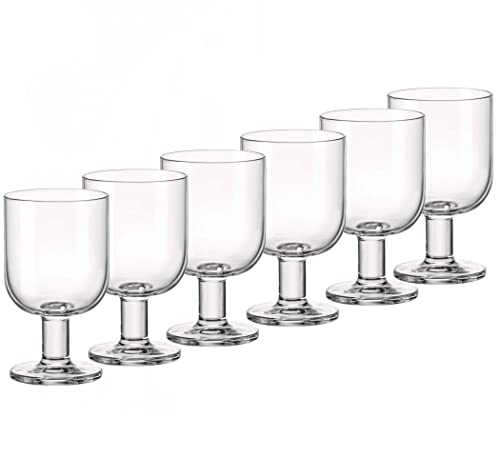 Bormioli Rocco 091229 Hosteria, Packung mit 6 großen Gläsern, Glas, 28 cl von Bormioli Rocco