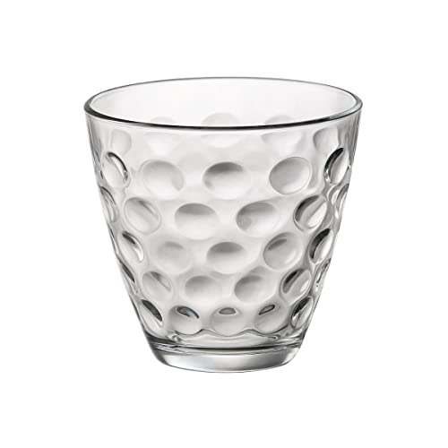 Bormioli Rocco 327500-V42 Packung mit 6 DOTS WASSERGLAS 25,5 CL, Glas, Transparent von Bormioli Rocco