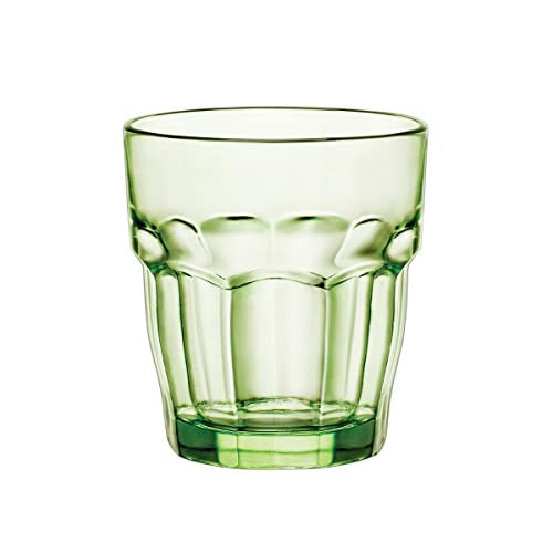 Bormioli Rocco 5183314 Rockbar Rocks Tumbler Glas Gläser, Tassen, 27 cl, grün von Bormioli Rocco