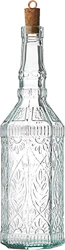 Bormioli Rocco 633419M02321990 Bottle, 24-Ounce Country Home Fiesole Flasche, 680 ml, Glas, durchsichtig von Bormioli Rocco